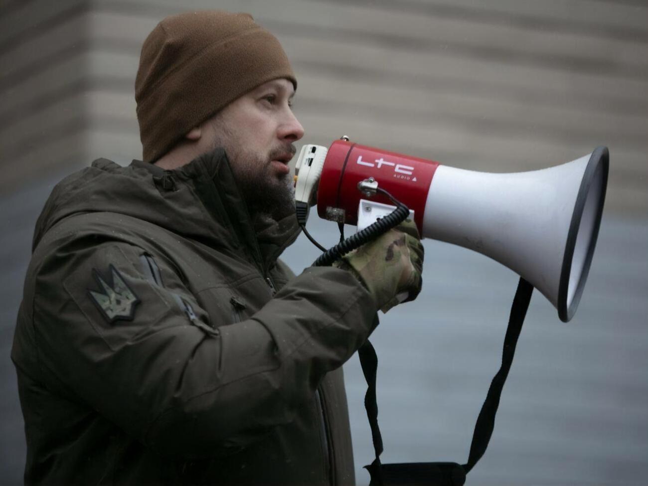 Билецкий: Они пришли бороться с "Азовом". Половина страны для них теперь "Азов"