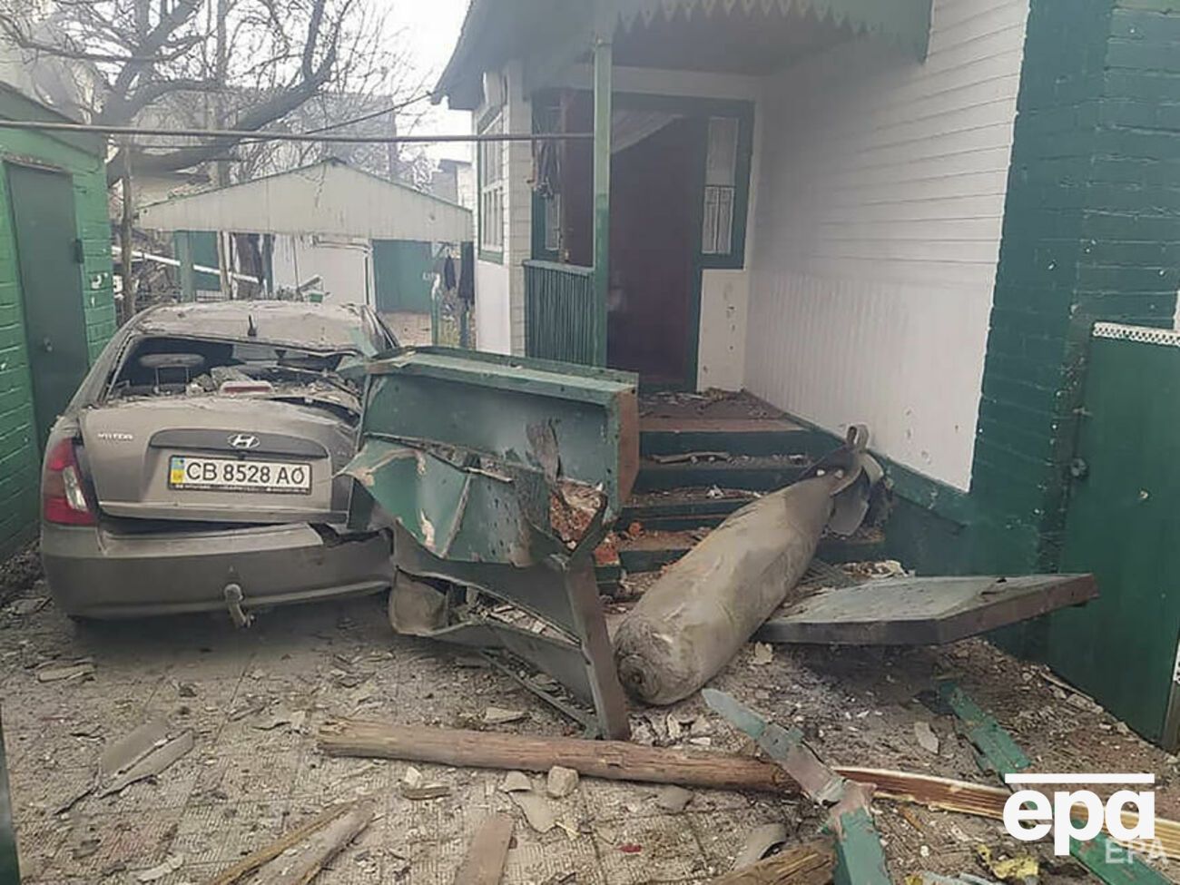 Чернигов подвергается российским бомбардировкам с первых дней российского вторжения