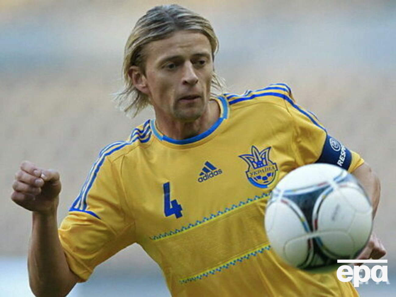 Тимощук 16 років грав за збірну України