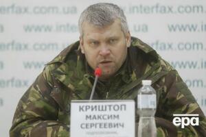 Криштоп: В любом случае не выполнять приказ возможность есть. Но я проявил слабость, малодушие и выполнил этот приказ