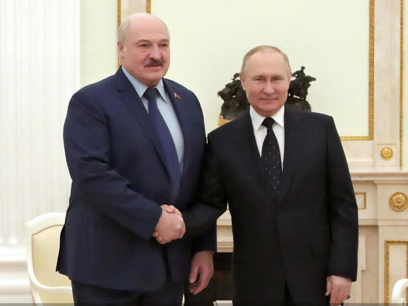 Зустріч Лукашенка і Путіна відбулася 11 березня