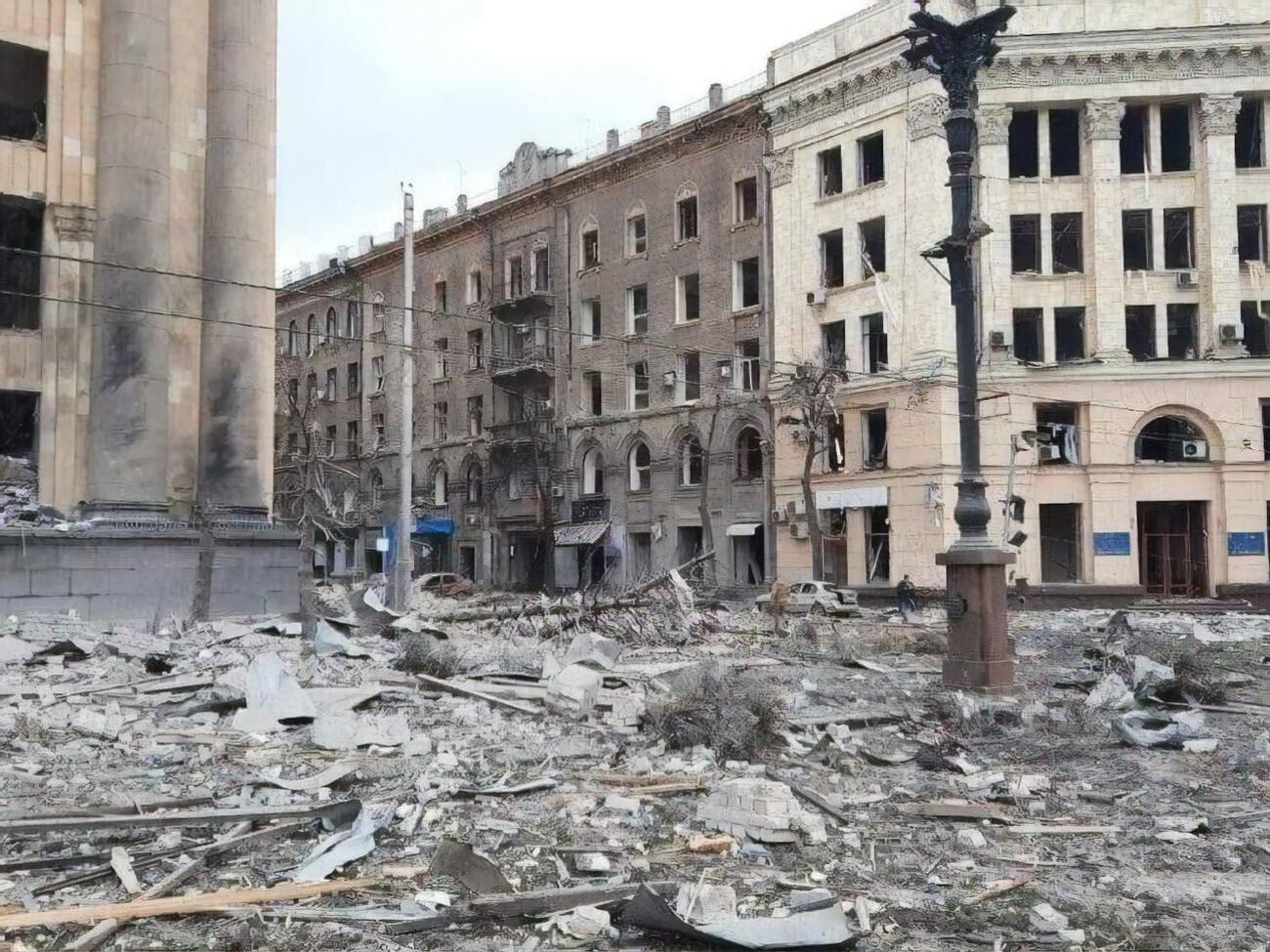 У Харкові тривають інтенсивні бойові дії з 24 лютого
