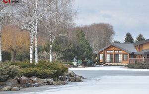 Территорию парка "Межигорье" начали бомбить еще в первый день войны