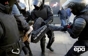 Задержание на акции протеста в Санкт-Петербурге