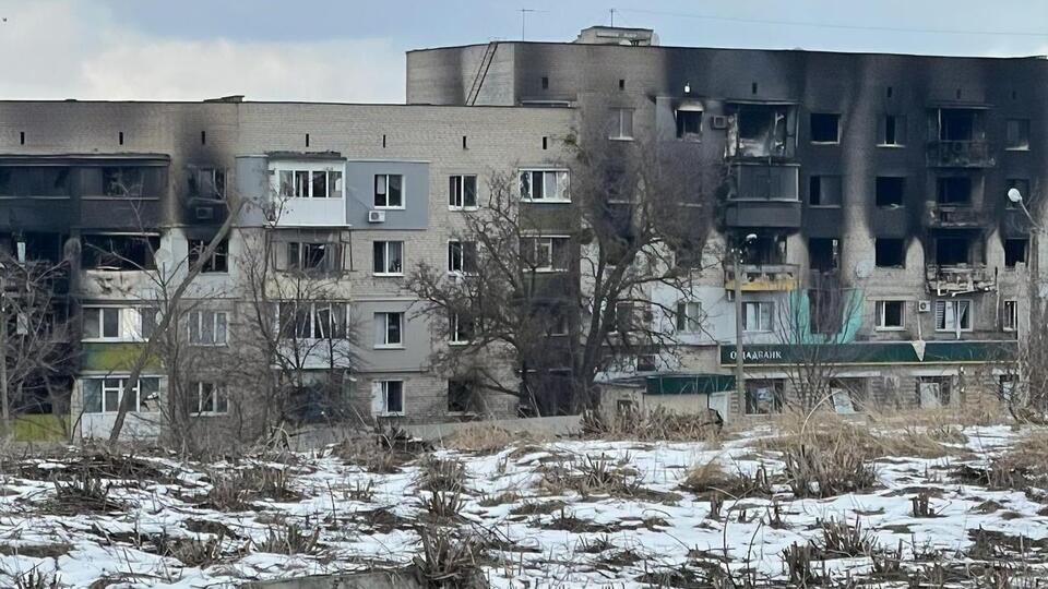 Изюм неоднократно попадал под обстрел оккупантов