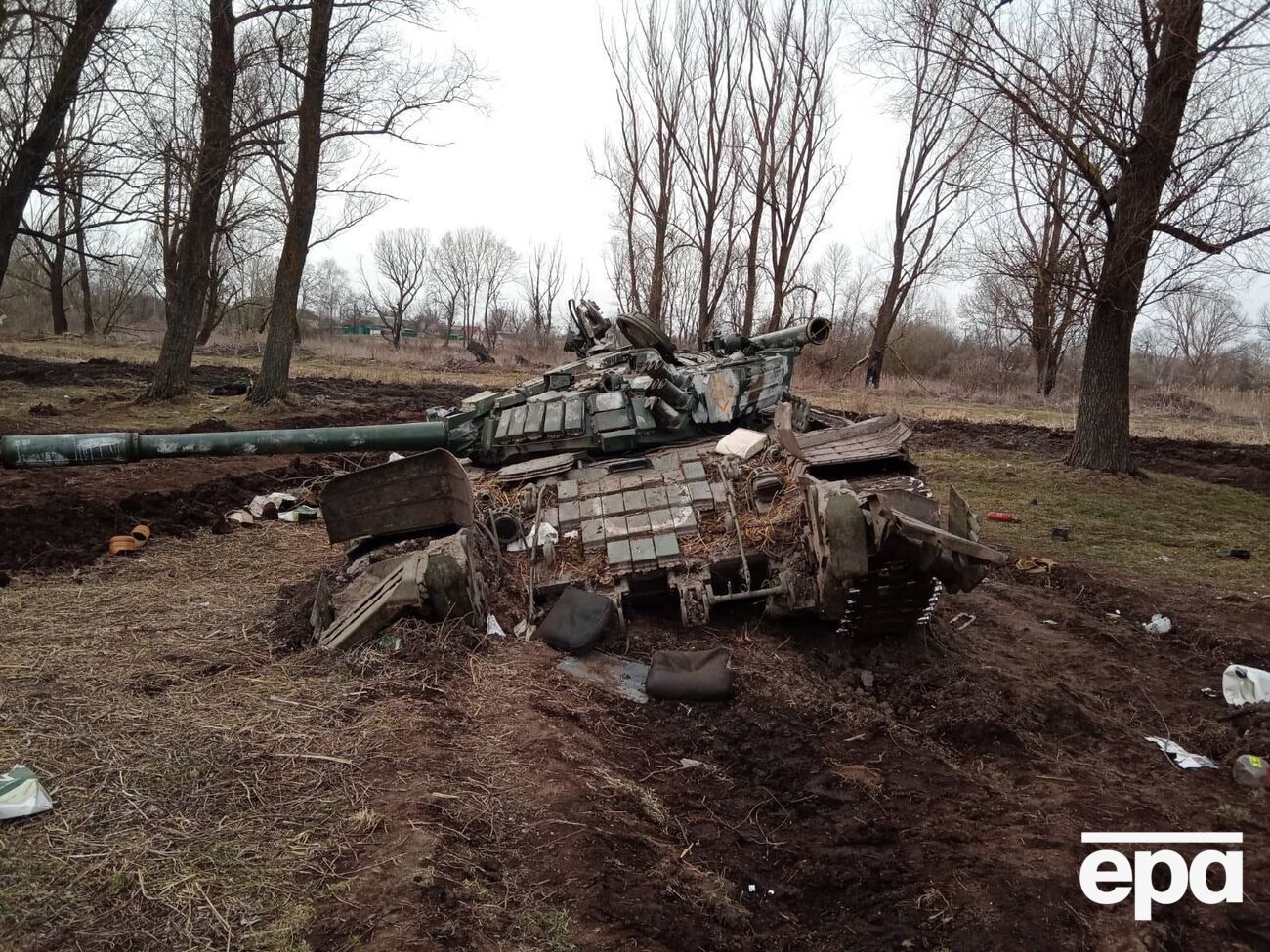 Українські військові, за даними Генштабу, знищили 404 російські танки