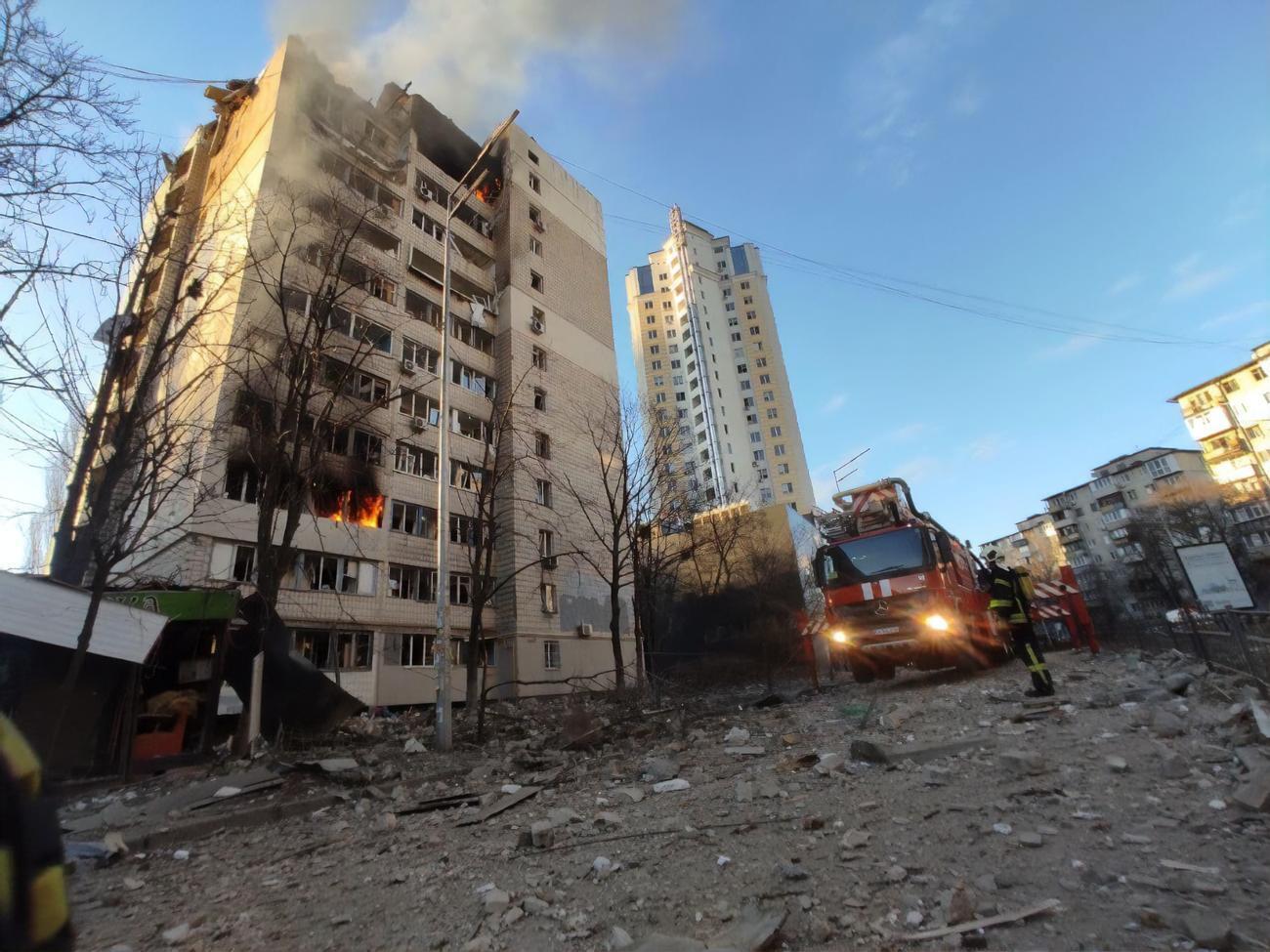 Обломок снаряда попал в жилой дом в Шевченковском районе
