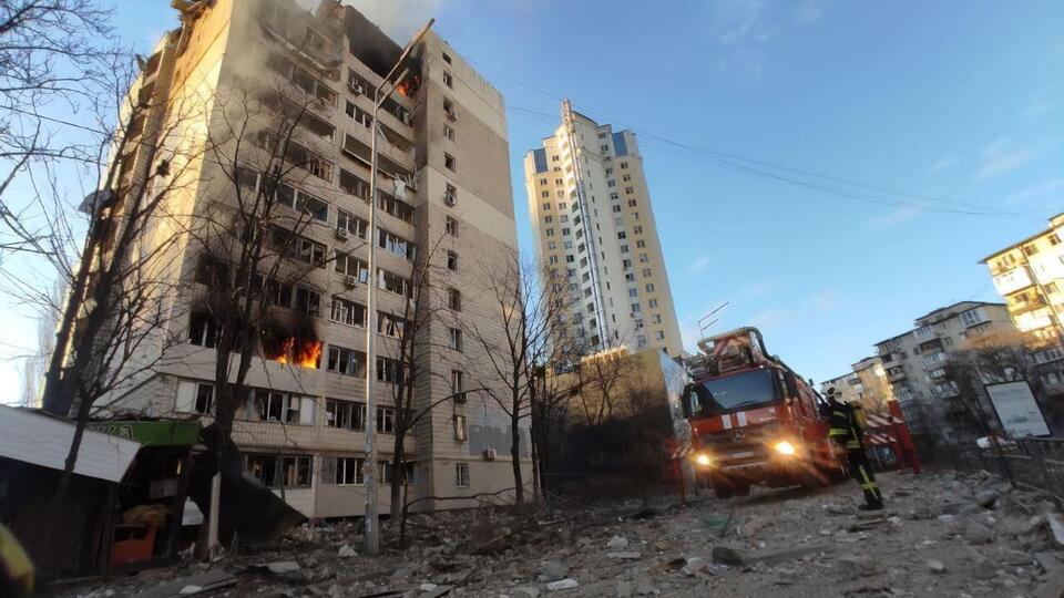 Обломок снаряда попал в жилой дом в Шевченковском районе