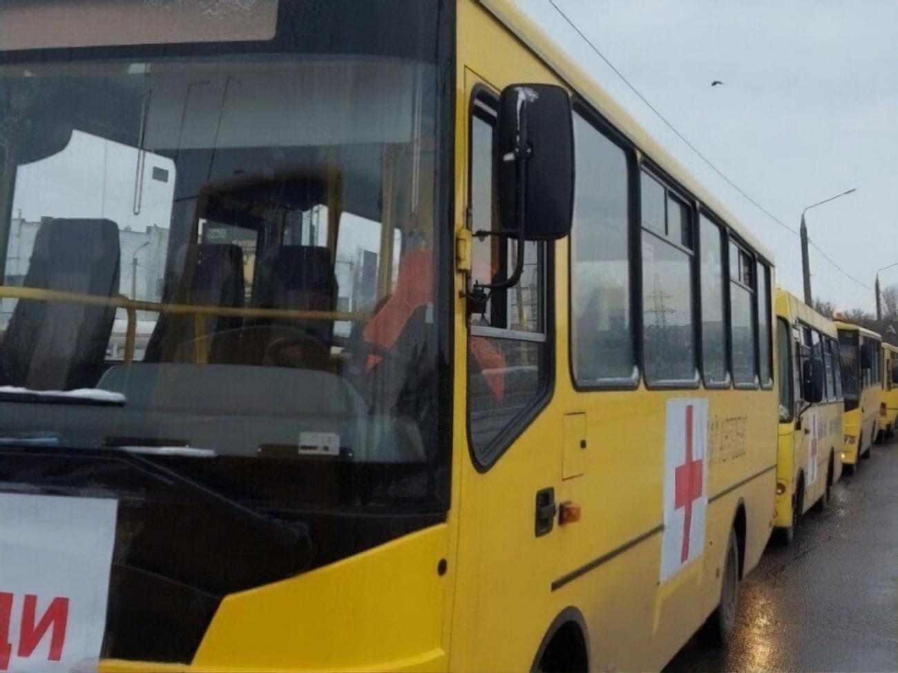 Евакуацію проводитимуть у міста Житомир, Запоріжжя та Бровари