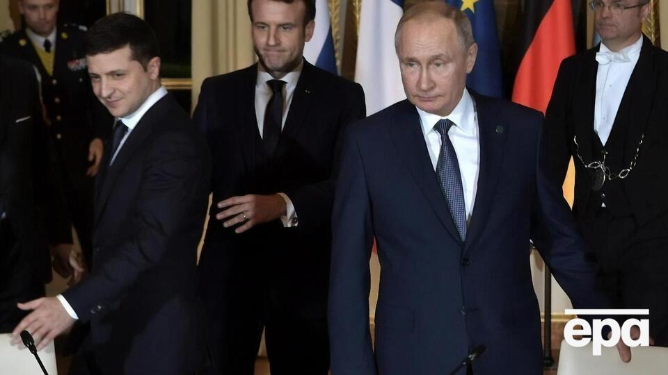 Зеленский и Путин встречались лично только раз – в декабре 2019 года в Париже на саммите лидеров стран нормандского формата