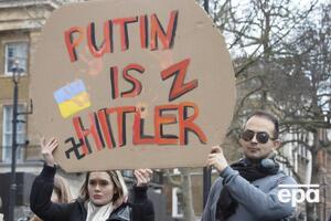 Путин (на фото – антивоенная акция в Лондоне) пойдет дальше, если захватит Украину, считает Гордон