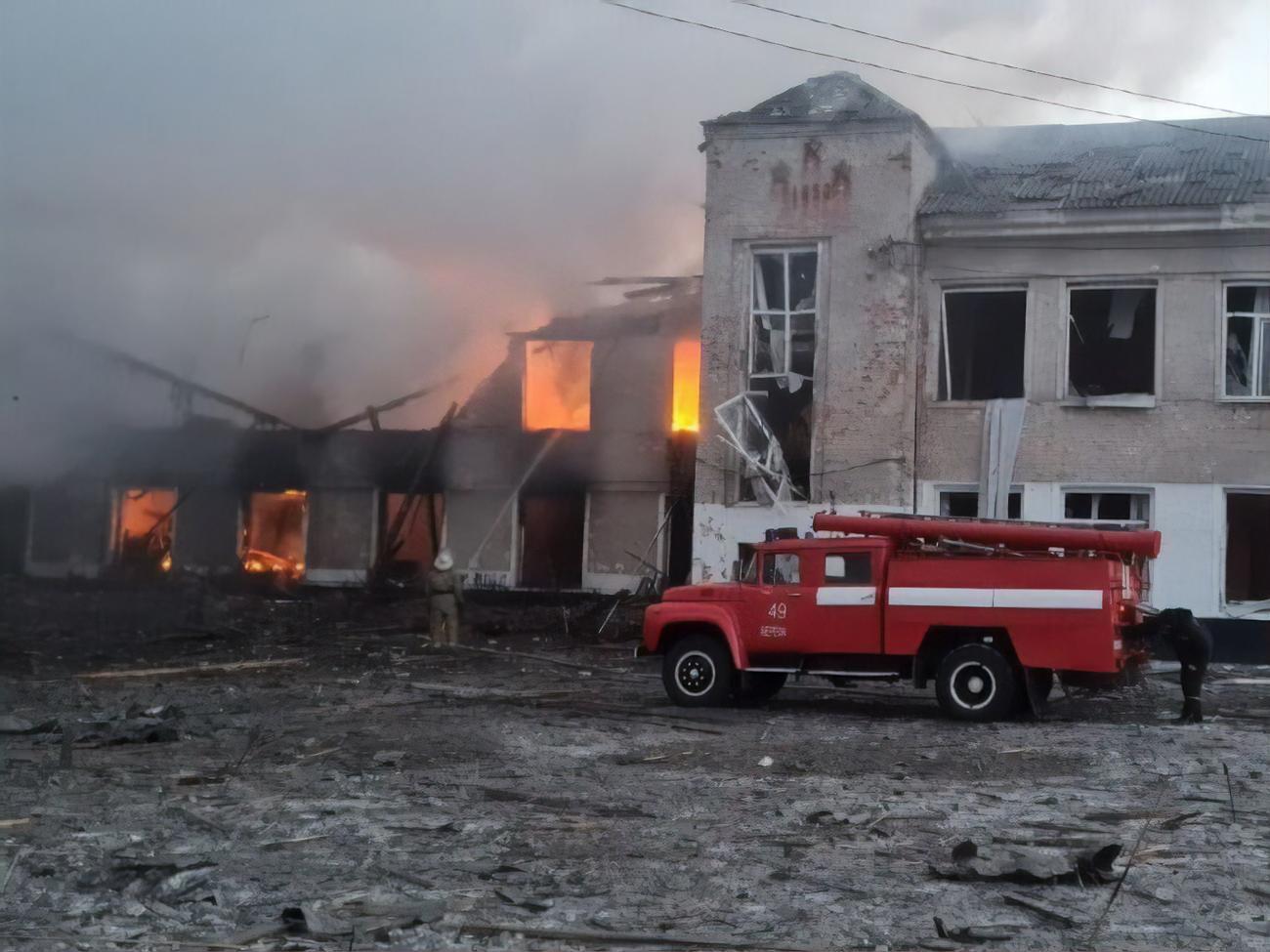 Обстрел Мерефы произошел в ночь на 17 марта