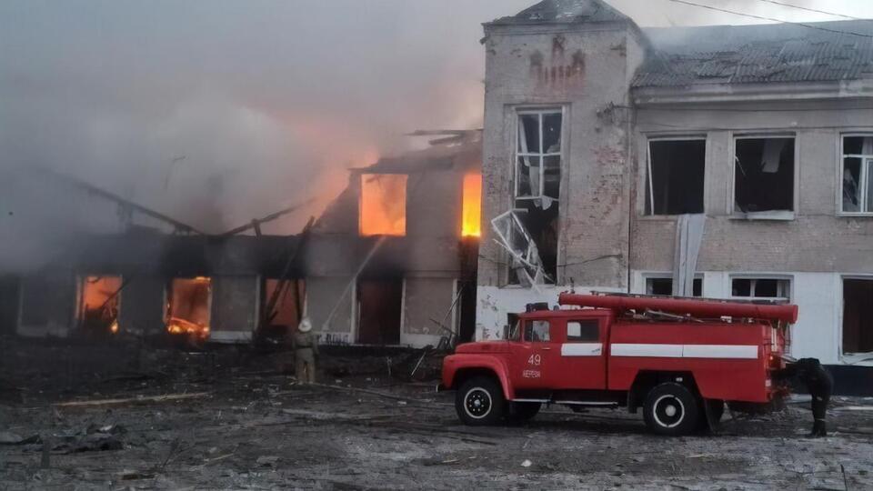 Обстріл Мерефи стався в ніч на 17 березня