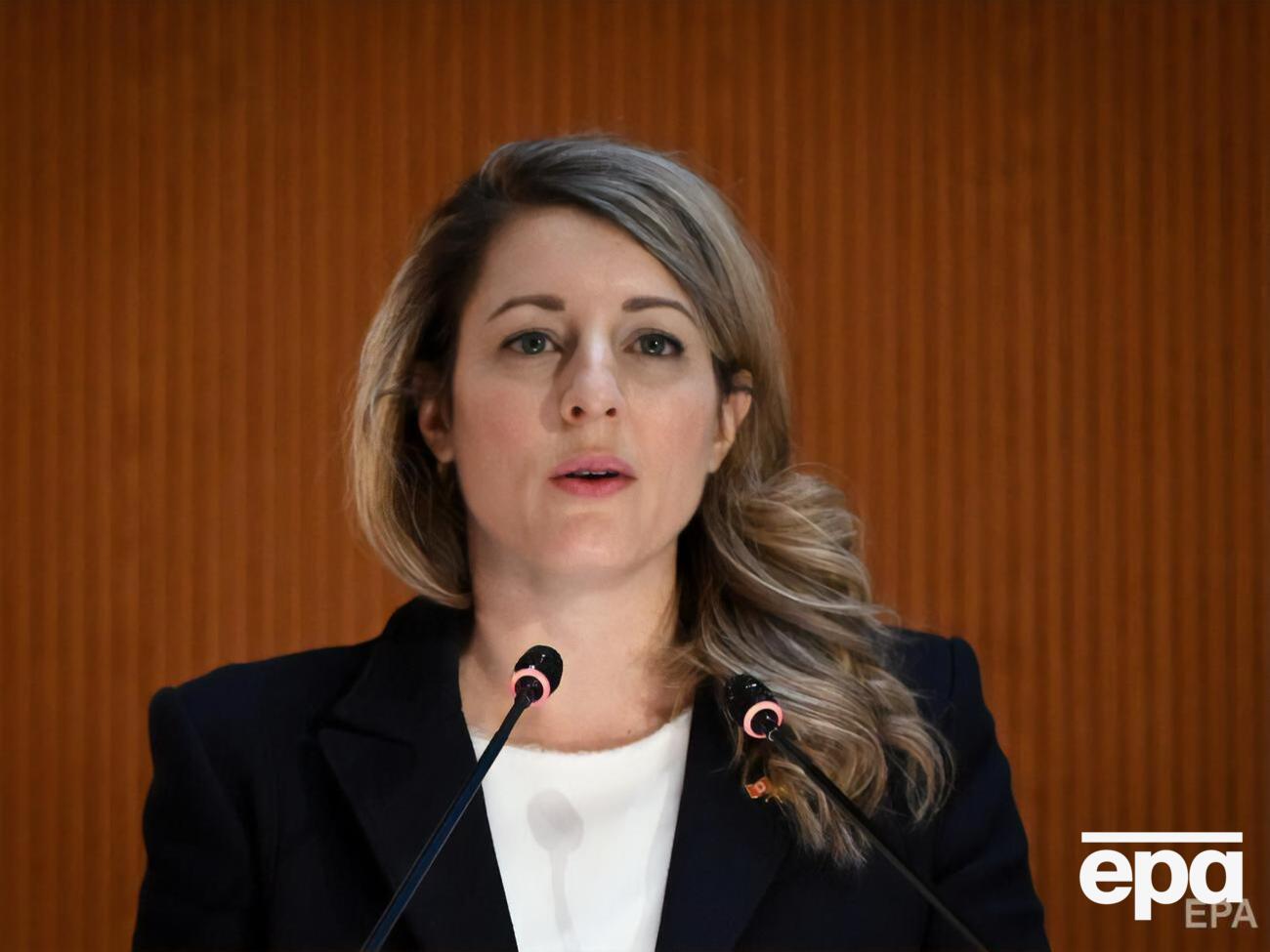 Жолі: Канада вимагає від Олександра Лукашенка припинити підтримку російського вторгнення