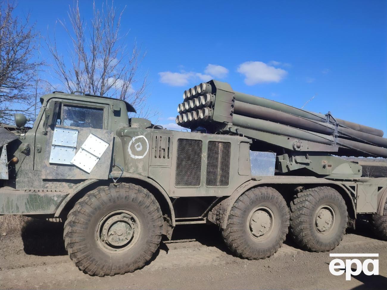 Украинские военные пополнили парк российской РСЗО "Ураган"
