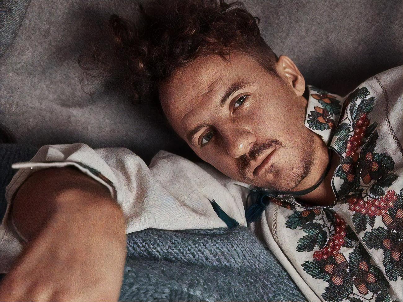 Варить борщ Клопотенко помогала его семья