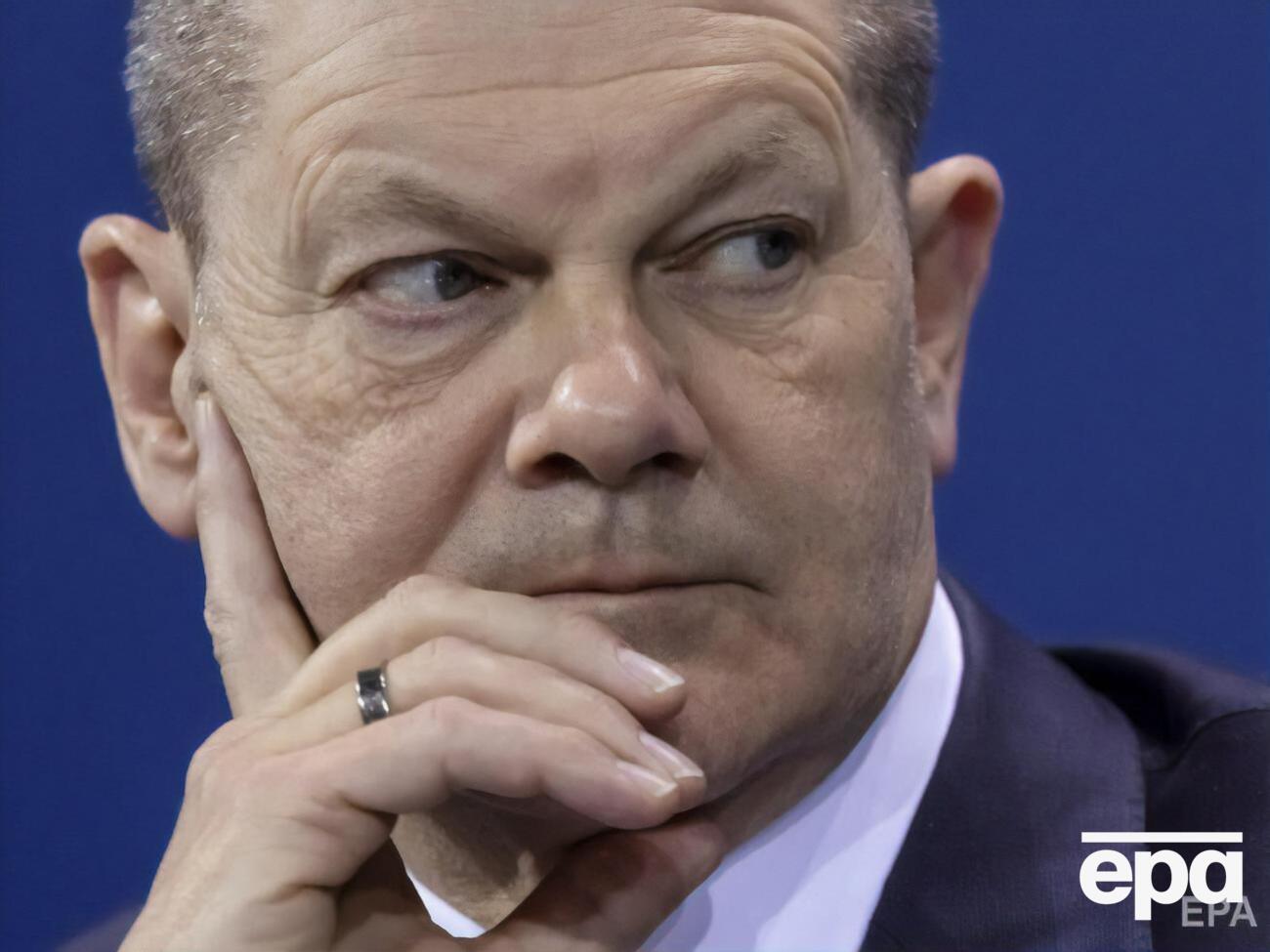 Стефанчук відповів Шольцу (на фото): А російські військові ні до чого? Вони просто виконують наказ Путіна?