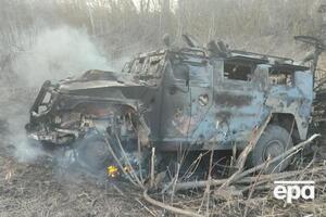 При каких обстоятельствах погиб оккупант, неизвестно. На фото – уничтоженная ВСУ российская техника