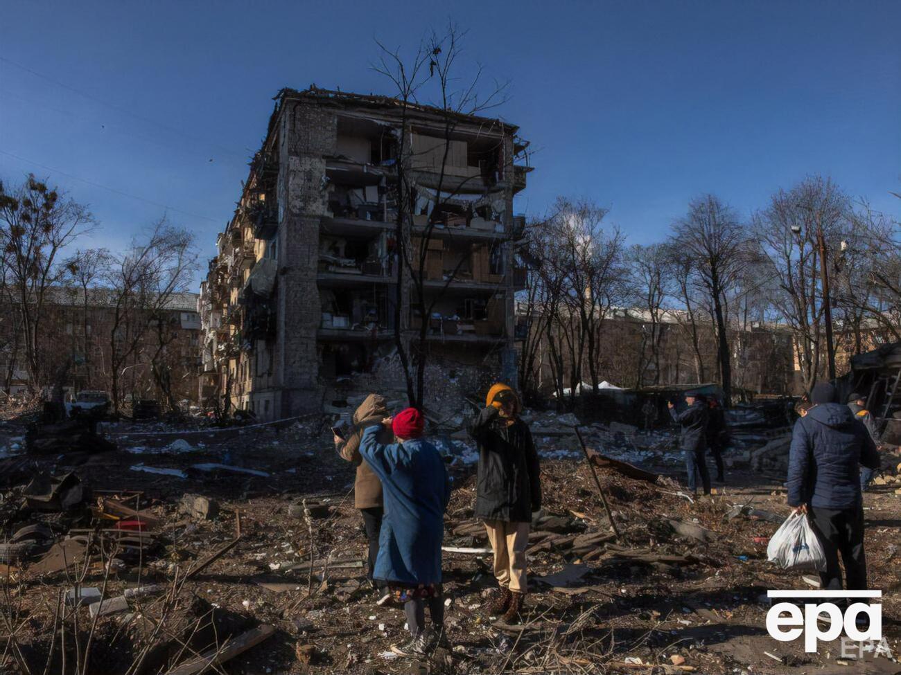 Российские оккупанты с 24 февраля повредили в Киеве 36 жилых домов