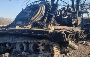 Минобороны сообщило об уничтожении очередной колонны российской техники