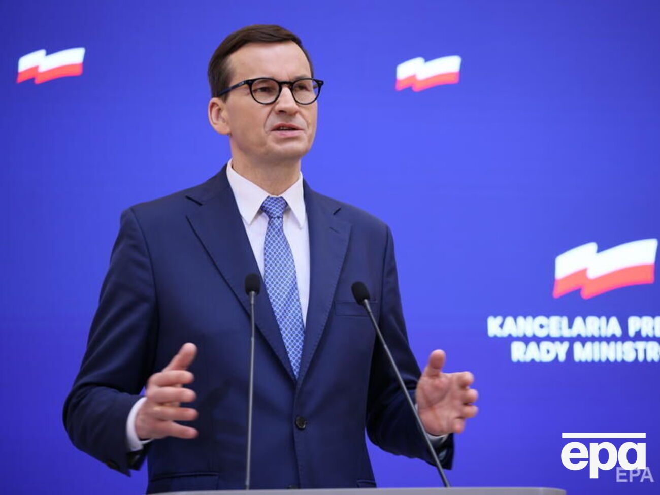 Моравецкий заявил, что Польша официально предложит НАТО направить миротворцев в Украину