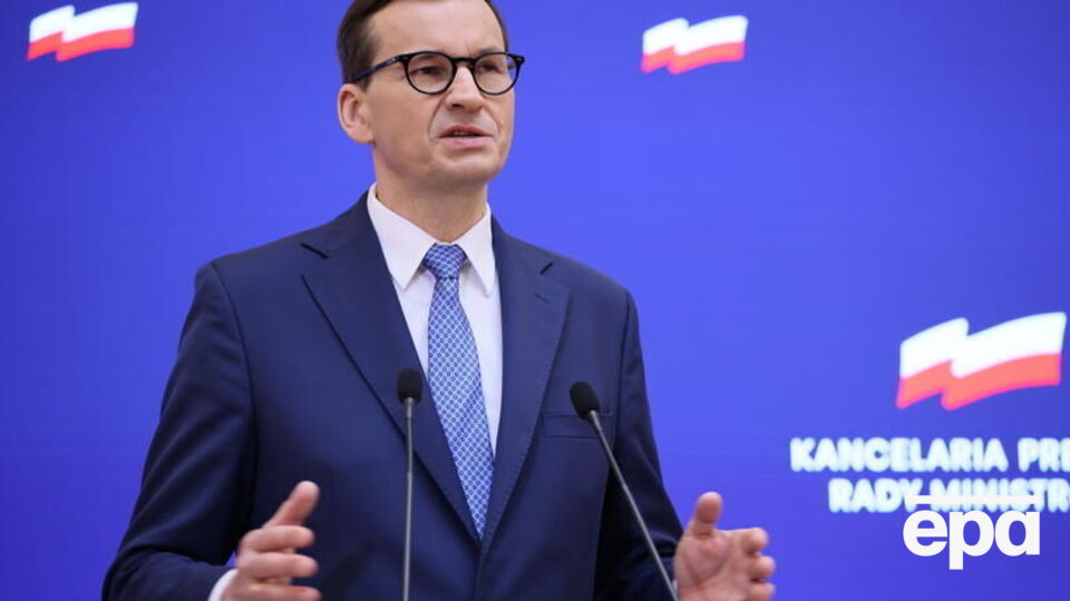 Моравецкий заявил, что Польша официально предложит НАТО направить миротворцев в Украину