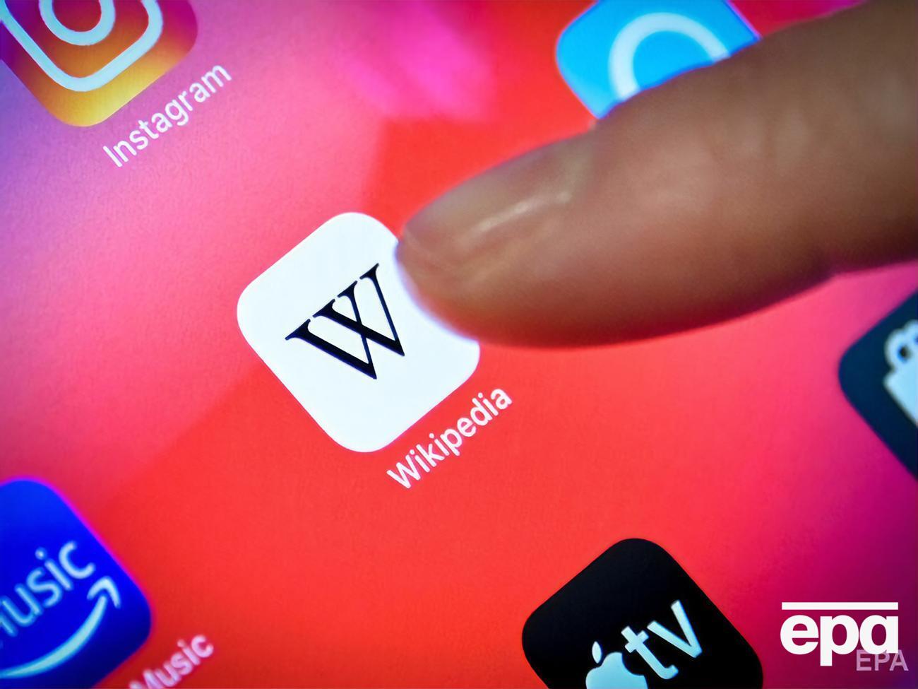 Стаття про війну викликала невдоволення у Генпрокуратурі РФ, пише "Вікіпедія"