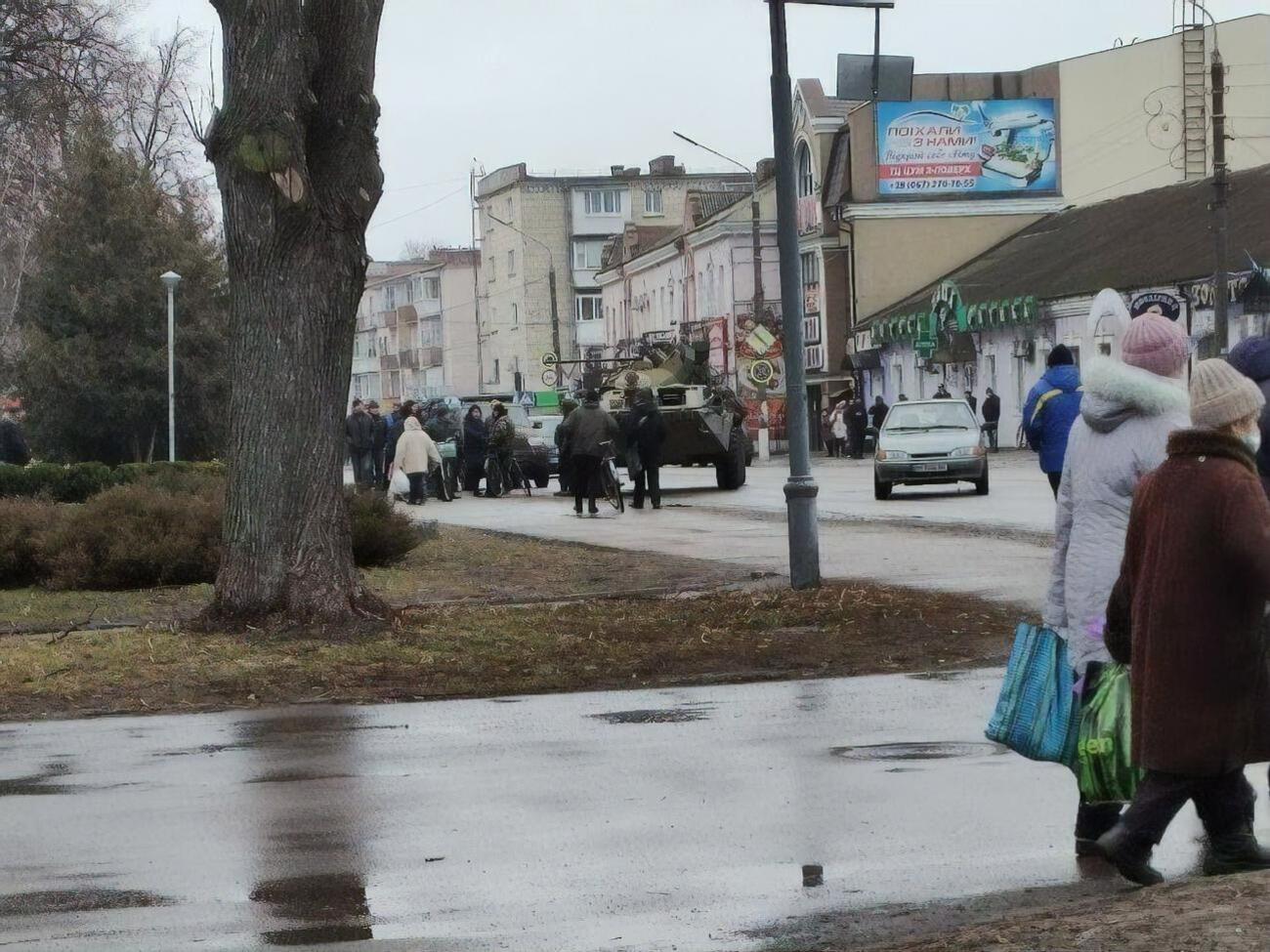 Оккупанты угрожали открыть артиллерийский огонь по Конотопу