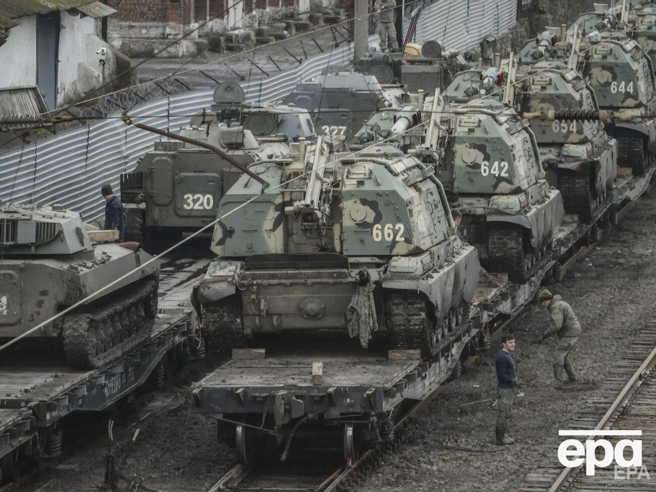 Российские войска начали полномасштабное вторжение в Украину 24 февраля