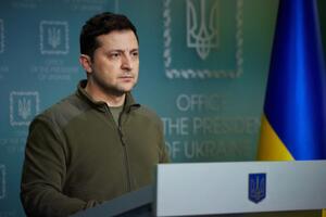 Володимир Зеленський: Окупанти отримають від українців лише одне – відсіч. Люту відсіч! Таку відсіч, що вони назавжди запам'ятають, що ми свого не віддаємо