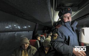 Російські окупанти доправляють українців у фільтраційні табори