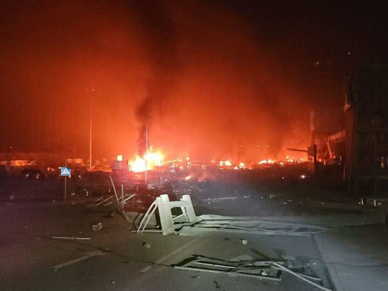 Вибухи сталися ввечері 20 березня