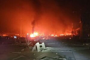 Вибухи сталися ввечері 20 березня