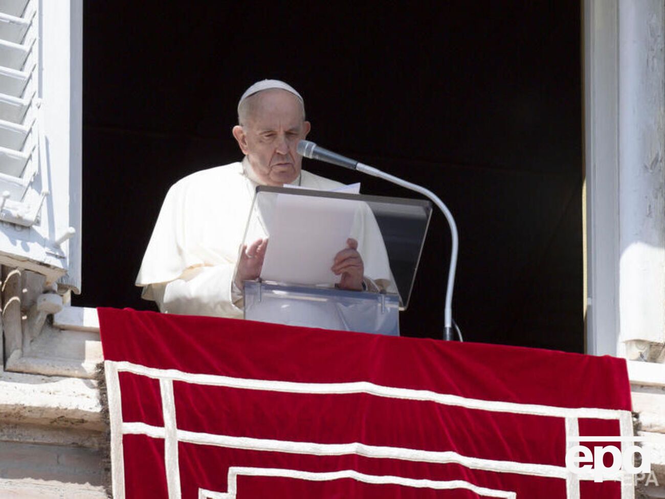 Папа римский: Не прекращается, к сожалению, полная насилия агрессия против Украины