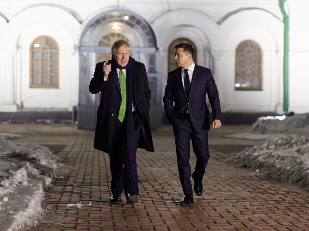 В Киеве Джонсон намерен провести переговоры с Зеленским