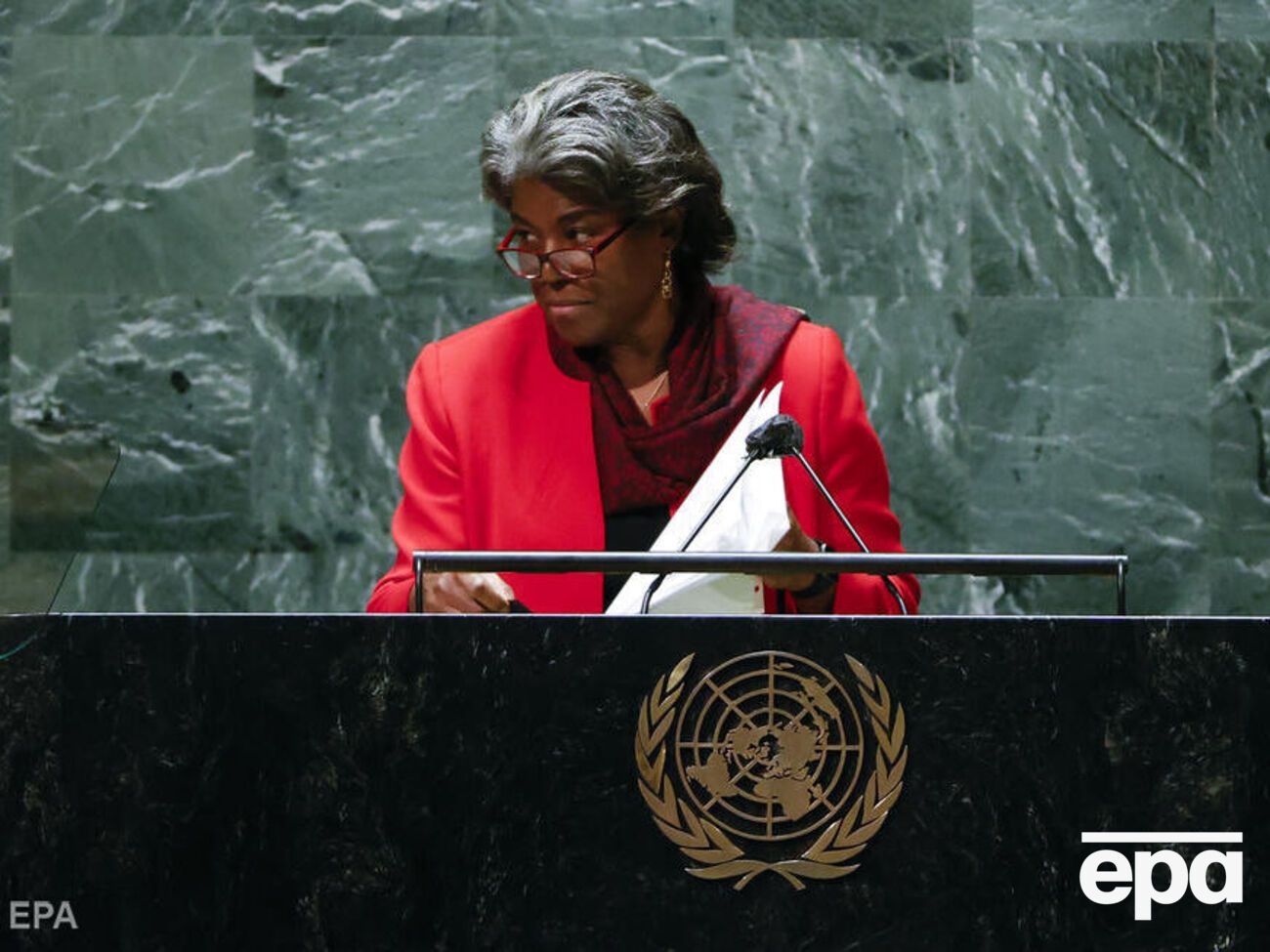 Линда Томас-Гринфилд:&nbsp;Мы не хотим, чтобы это переросло в войну с Соединенными Штатами