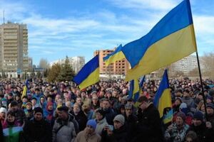 Енергодарці протестували через викрадення місцевого чиновника