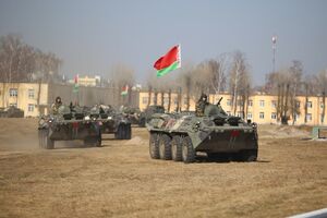 Білоруські десантники повернулися до Бресту