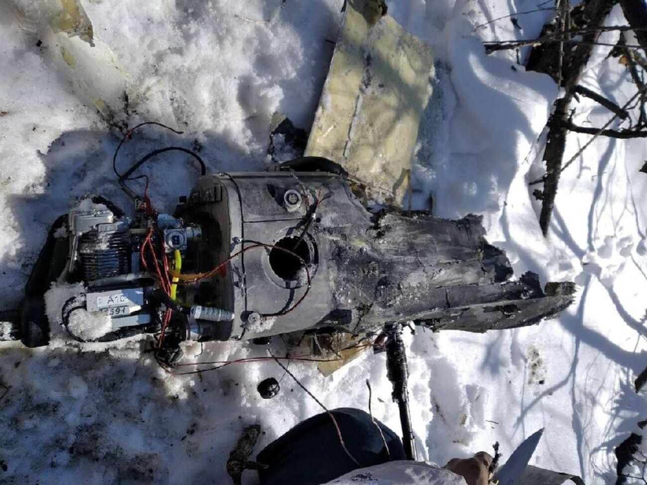 Сбитые беспилотники &ndash; типа "Орлан"