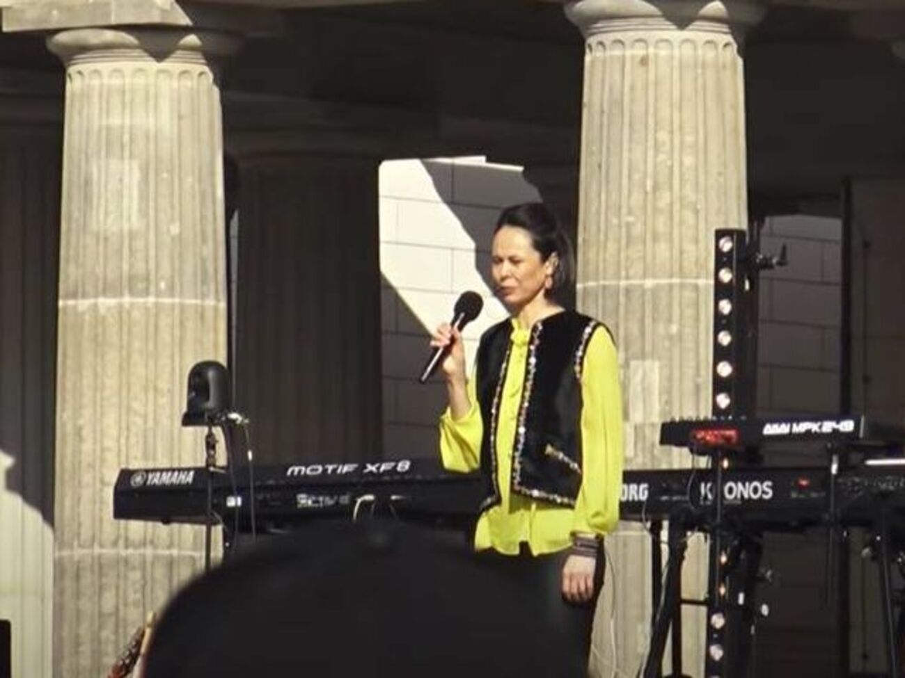 Наталья Кличко&nbsp;исполнила песню на украинском языке