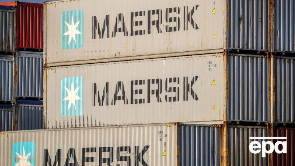 Maersk полностью прекращает деятельность в России