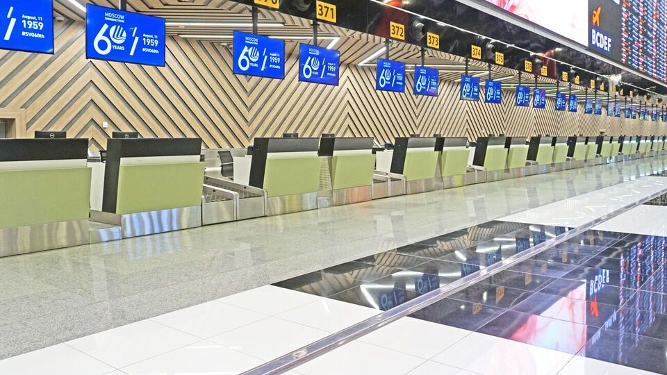 Авіатрафік у "Шереметьєво" різко впав наприкінці лютого через припинення польотів російських авіакомпаній за кордон