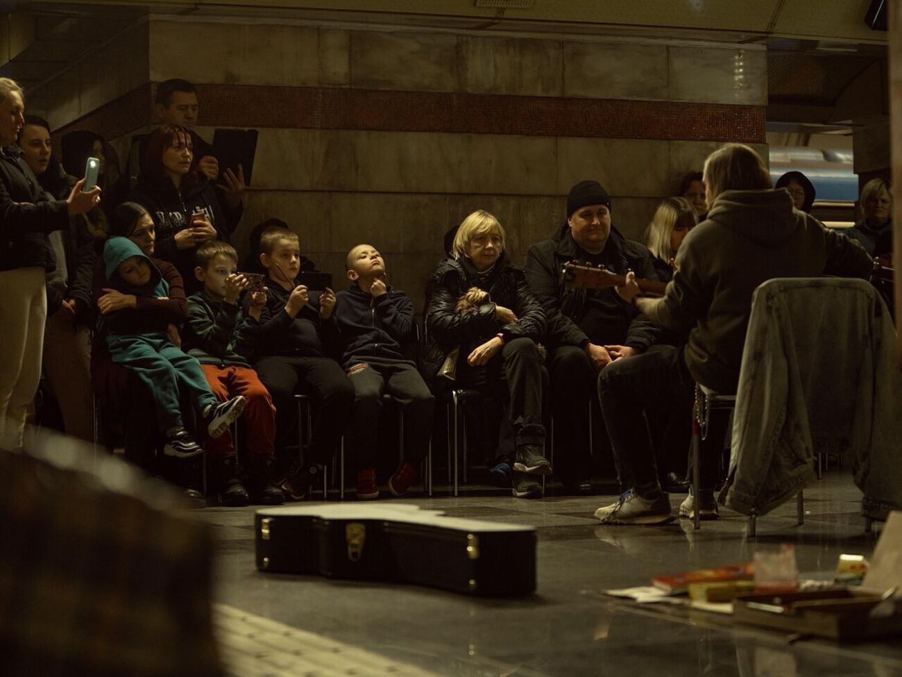 Танчинец спел для киевлян