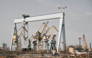 В результате обстрела портовая инфраструктура получила значительные повреждения