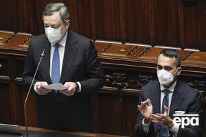 Италия "на стороне Украины" в процессе ее евроинтеграции, обратился к Зеленскому Драги (слева)