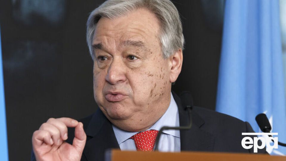 Війну в Україні Гутерріш назвав "абсурдною"
