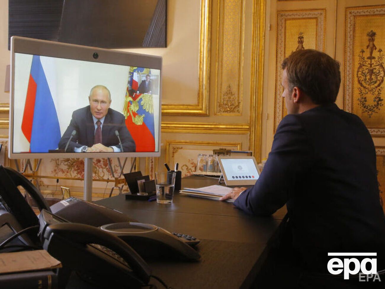 Путин и Макрон разговаривали восьмой раз с начала полномасштабного вторжения России в Украину