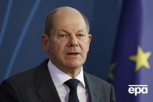 Після розмови з Путіним Шольц (на фото) провів переговори із Зеленським