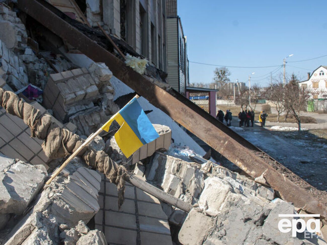 23 марта Россия продолжила обстрелы украинских городов, в том числе Харькова (на фото – руины одной из харьковских школ)