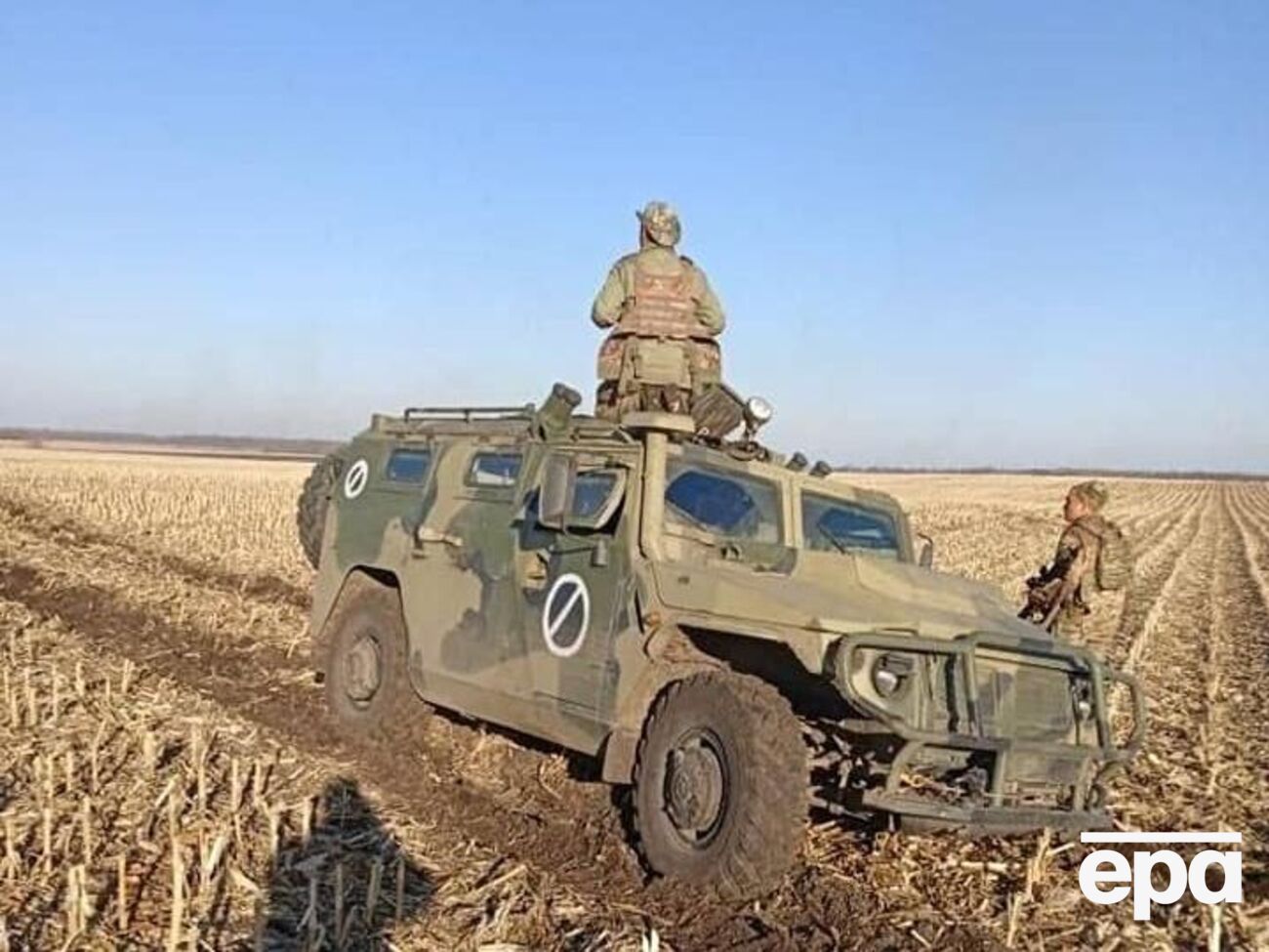 Украинские военные захватили российскую технику